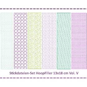 Stickdateien Set HoopFiller 13x18 Vol. V