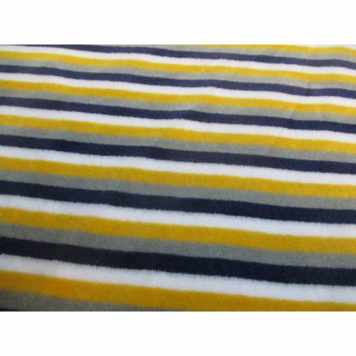 Nicki Baumwolle Streifen 5mm blau-grau-senf-weiß Oeko-Tex Standard 100 (1m/12,-€)