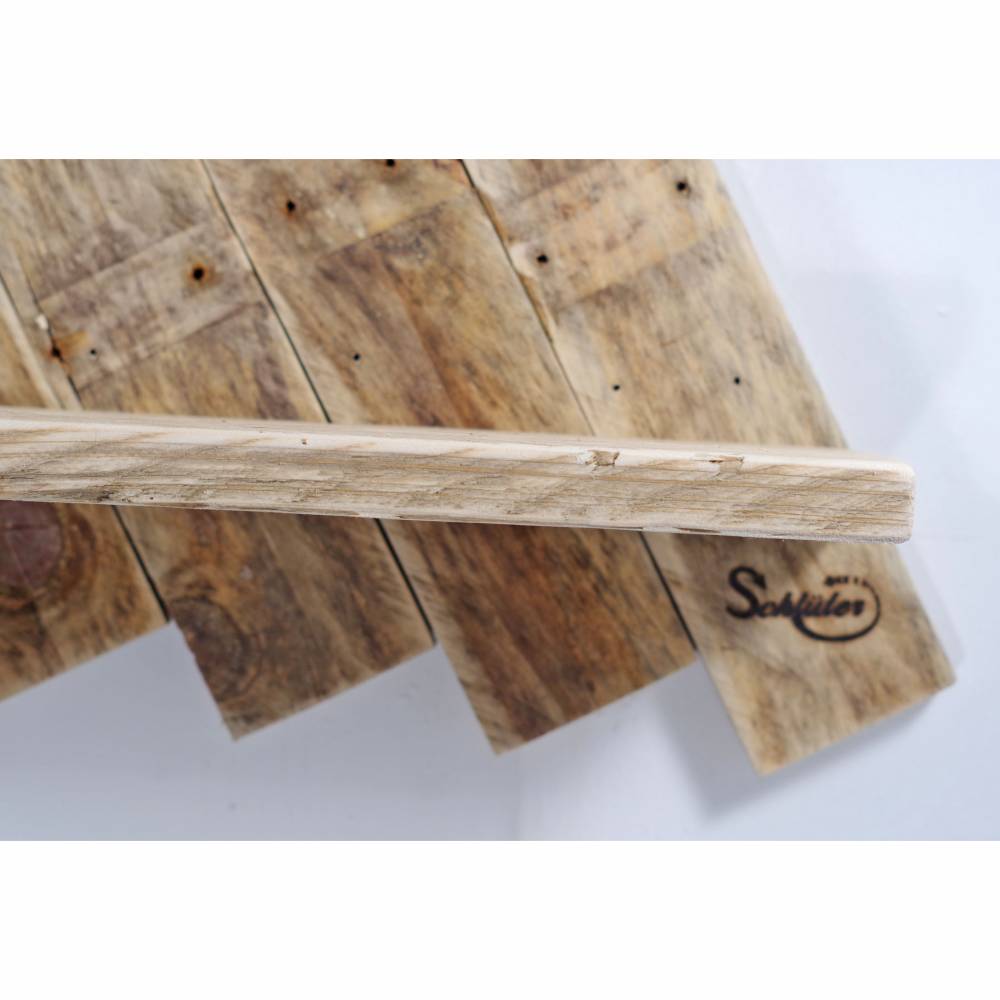 Holzregal, Wandregal, Regal, Regal für Vasen, Palettenmöbel, Wandregal aus Palette, Holz, wohnen, deko Bild 10