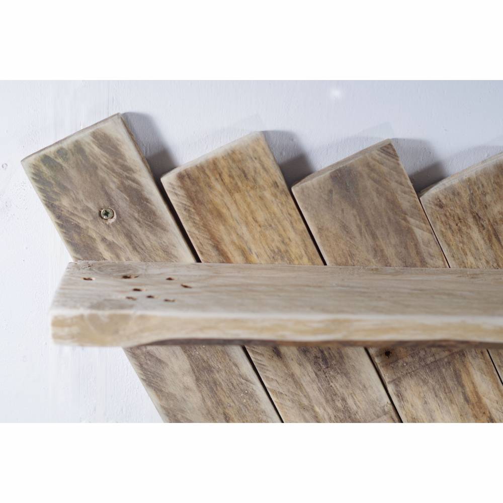 Holzregal, Wandregal, Regal, Regal für Vasen, Palettenmöbel, Wandregal aus Palette, Holz, wohnen, deko Bild 9