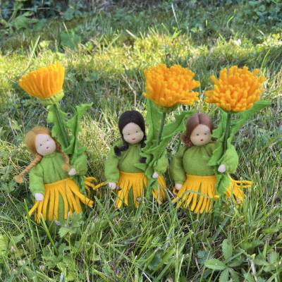 Löwenzahn - Jahreszeitentisch  - Frühling  - Blumenkinder