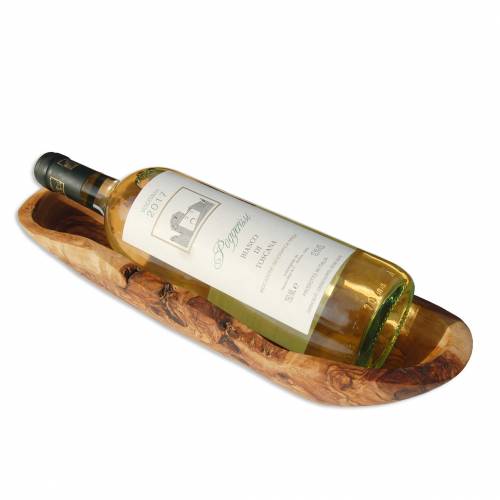 Schale als Weinpräsent 34-36 cm lang ( OHNE WEIN )