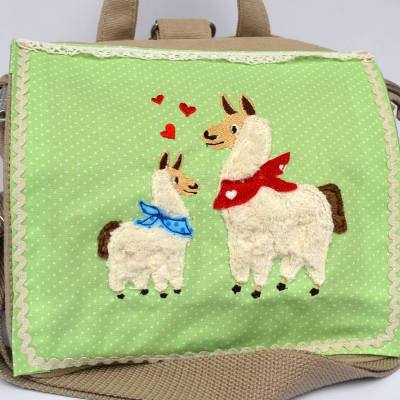 Stickdatei LamaLove für den 13x18cm Rahmen