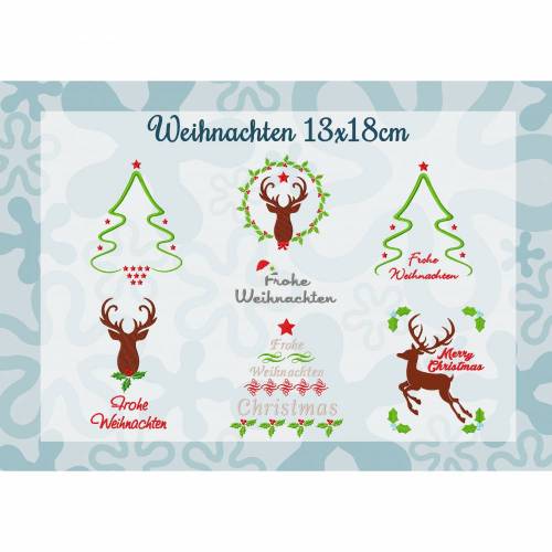 Weihnachten 13x18cm
