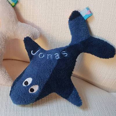 ITH Stickdatei "Hai" ohne Namen 20x20 cm, Anleitung auf deutsch