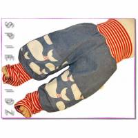 Pumphose Mitwachshose Jeans Kinder Wale mit Wunschbündchen