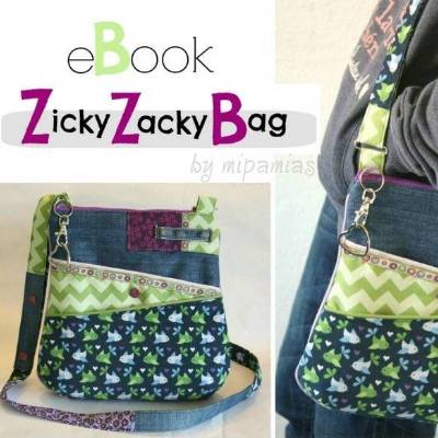 eBook Nähanleitung Tasche ZickyZackyBag