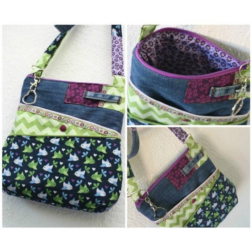 eBook Nähanleitung Tasche ZickyZackyBag Bild 2