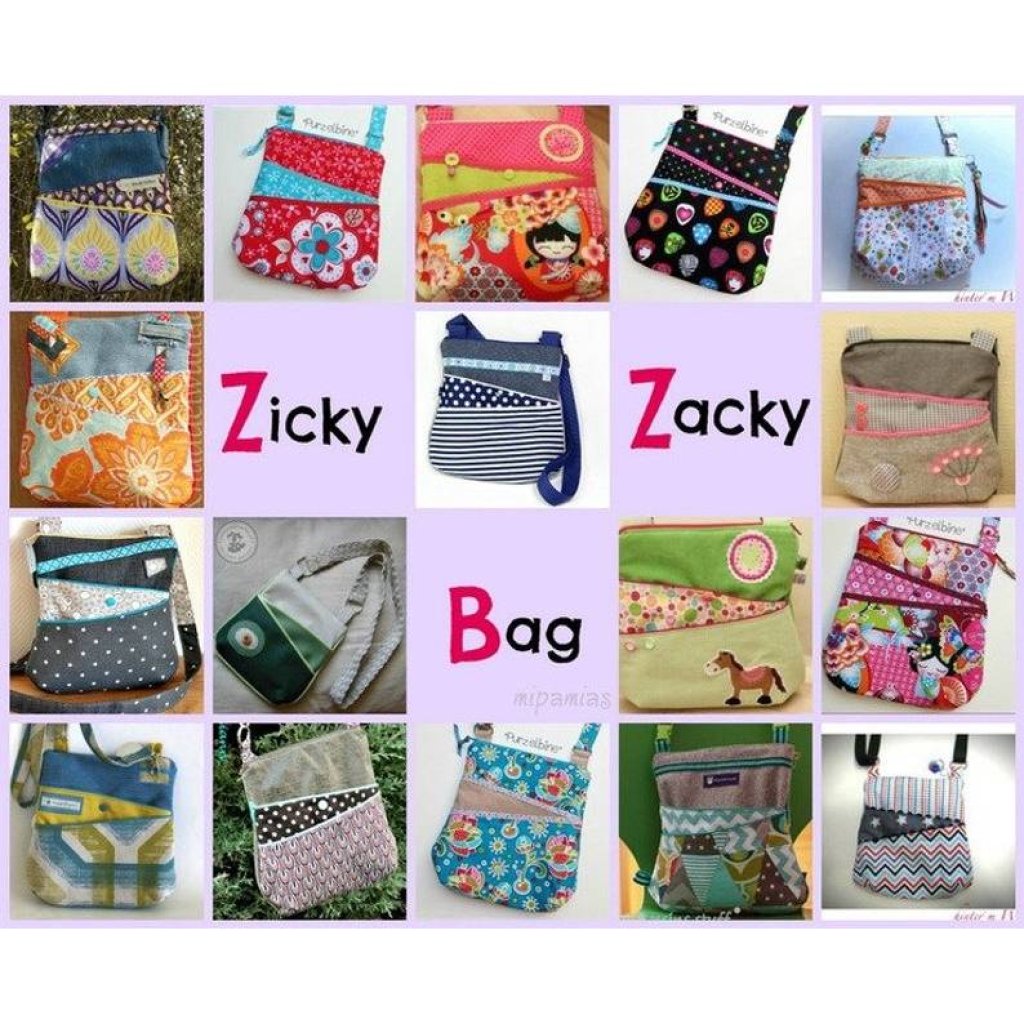 eBook Nähanleitung Tasche ZickyZackyBag Bild 4