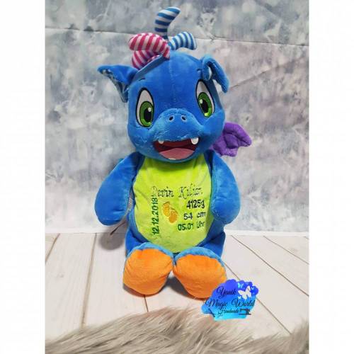 Besticktes Kuscheltiere Drachen