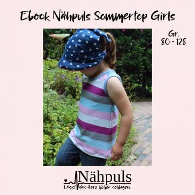 Ebook Nähpuls Sommertop Girls Gr. 80 bis 128