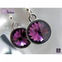 Ohrringe Funkeln Rivoli Amethyst lila Ohrringe