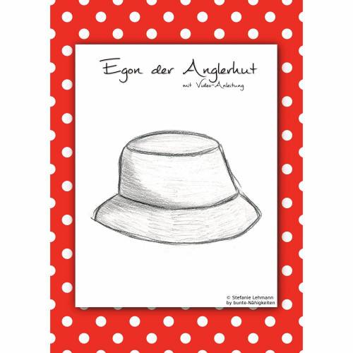 Papierschnittmuster Egon der Anglerhut Gr. 40/41-60/61