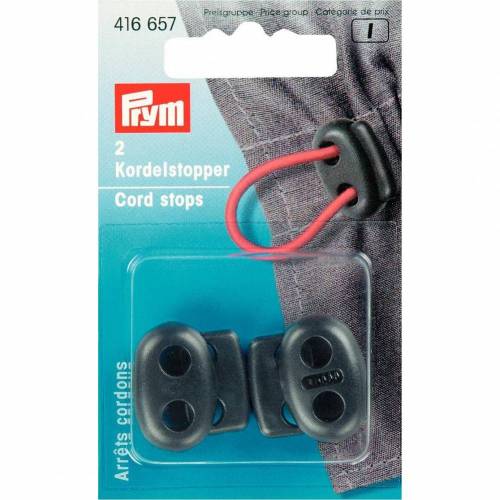 Kordelstopper schwarz