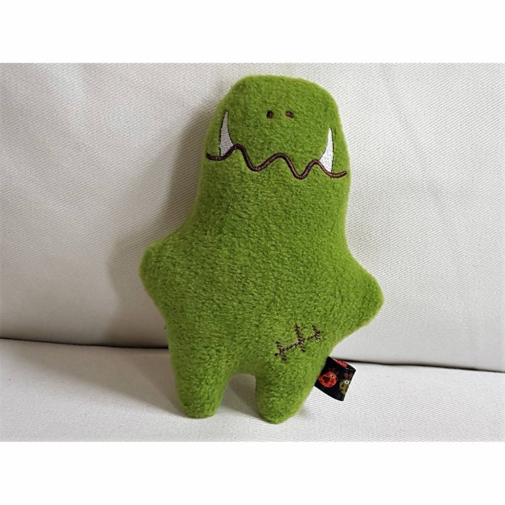 ITH Stickdatei "Monsti" 13x18 Rahmen, Anleitung auf deutsch Bild 1