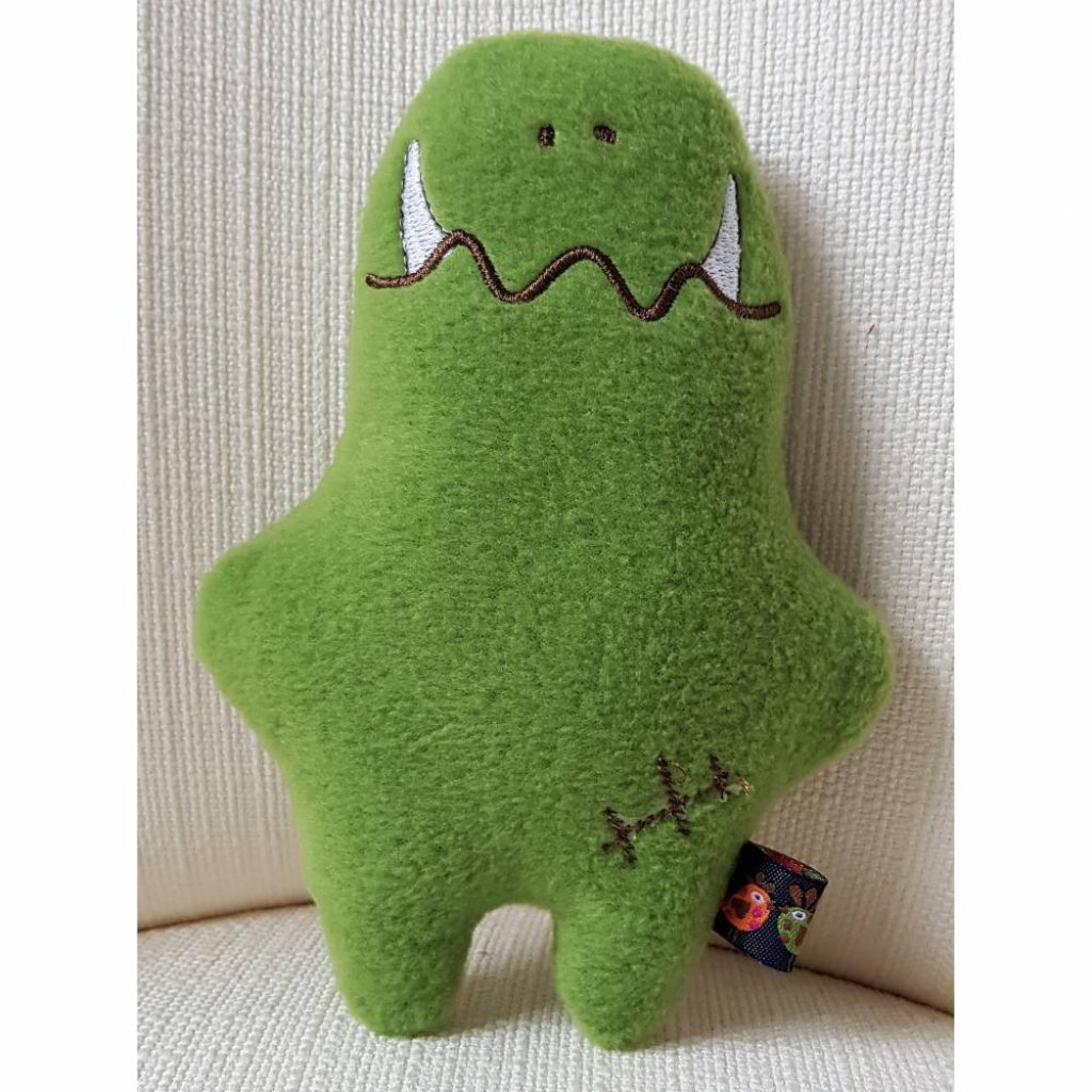 ITH Stickdatei "Monsti" 13x18 Rahmen, Anleitung auf deutsch Bild 3