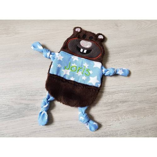 ITH Stickdatei Schmusetuch Hamster mit Pulli 13x18, Anleitung auf deutsch