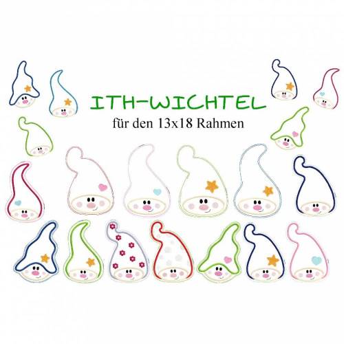 ITH-Wichtelköpfe 13 x 18  