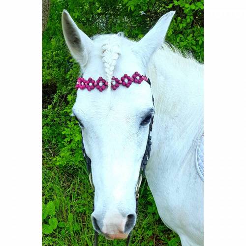 Stirnriemen - Shamballa Flower