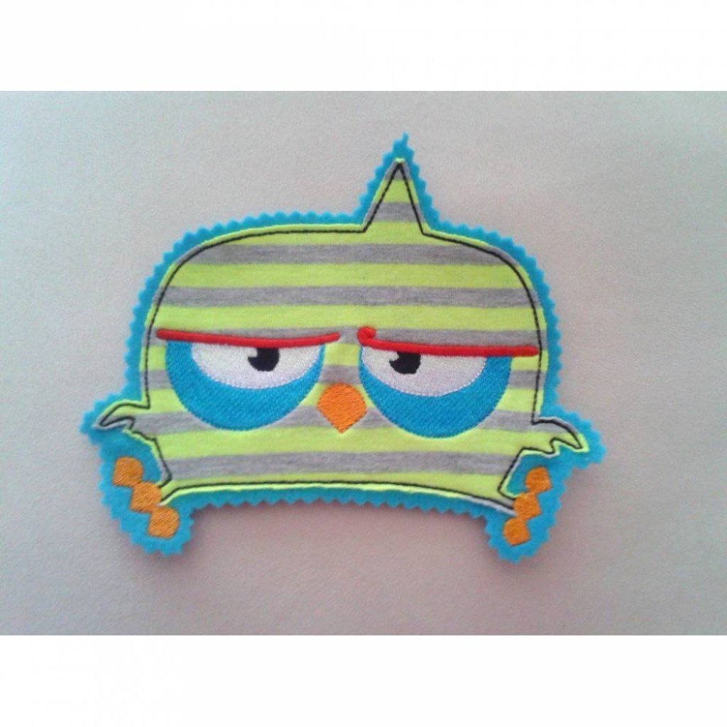 Teil-Doodle CRAZY Birds 14 x 14 Rahmen Bild 3