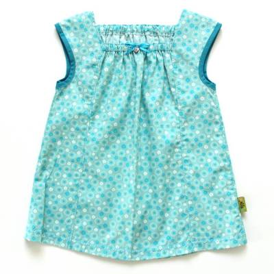 Sommertop - 110/116 Hängerchen aqua-türkis -Sommertraum- von olilu