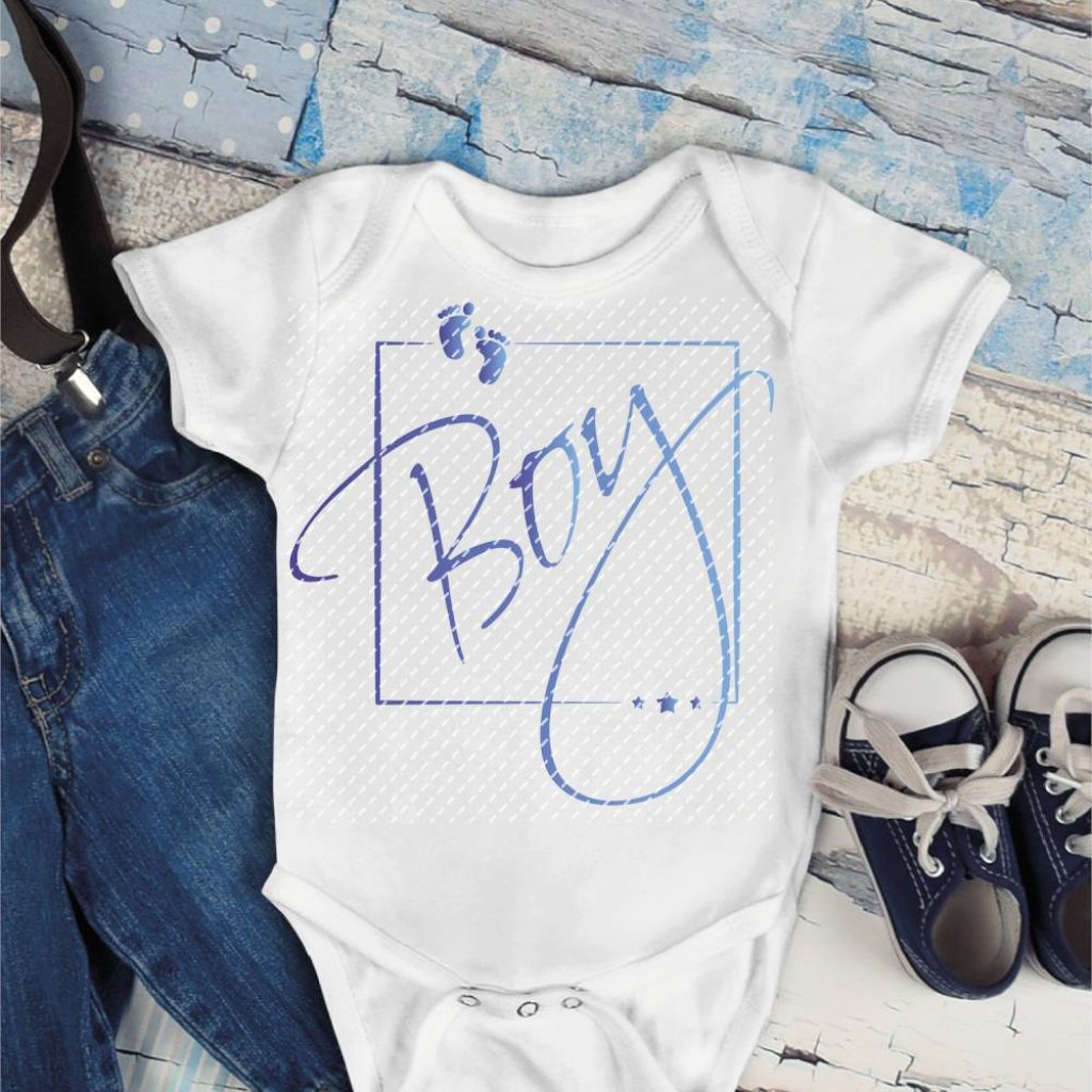 Plotterdatei Baby Boy Bild 1