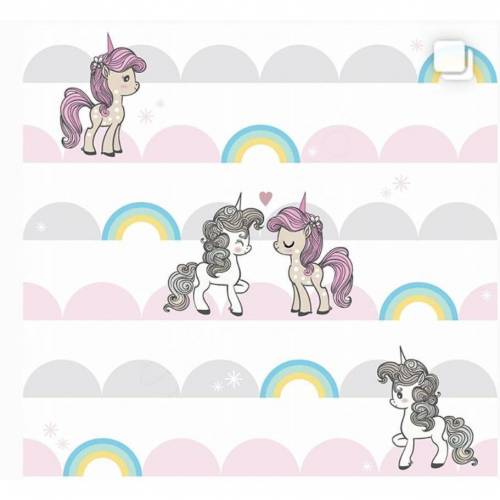 Jersey lovely Unicorns rosa by Stern Depot Eigenproduktion