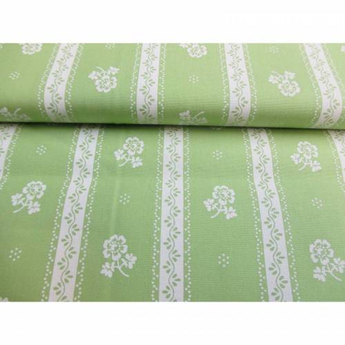 Trachtenstoff, Dirndlstoff, Baumwolle, Popeline, Blumen, Streifen,Ranken Ökotex 100(1m/12,-€)