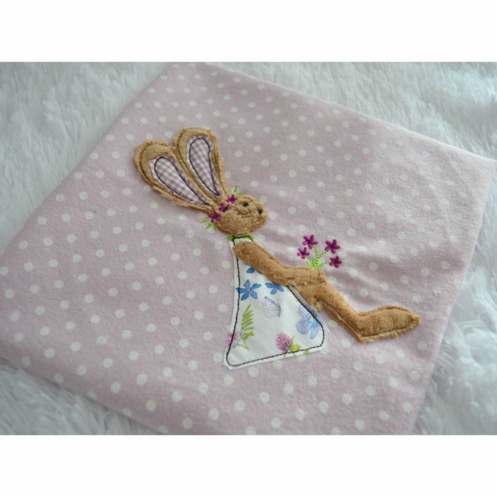 Stickdatei SET Hasenfamilie für den 13x18cm Rahmen Bild 5