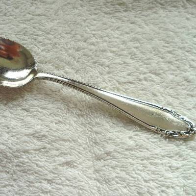 Vintage Kaffeelöffel aus ALPACCA-SILBER aus den 60er Jahren