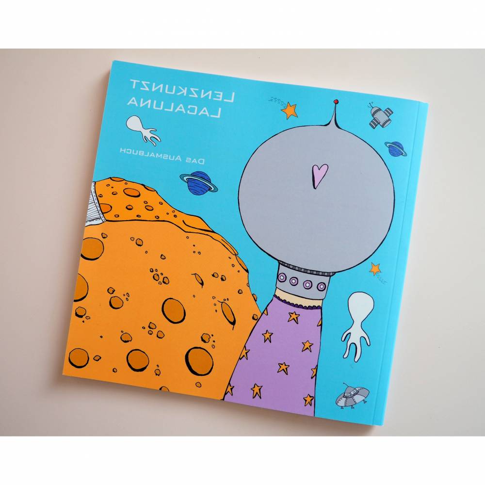 Lenzkunzt Lacaluna Das Ausmalbuch, Malbuch, Coloring Book, Zeichnen, Ausmalen, Frösche und Frauen Bild 2