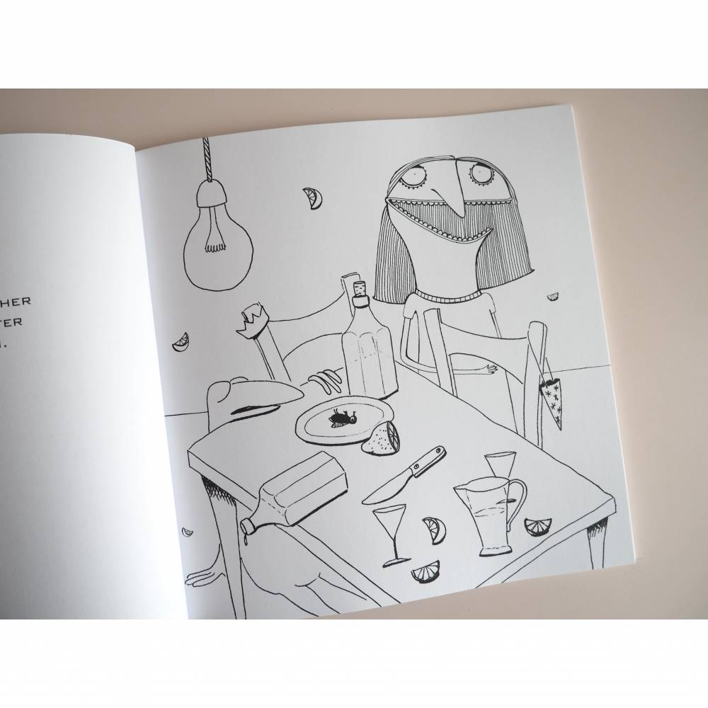 Lenzkunzt Lacaluna Das Ausmalbuch, Malbuch, Coloring Book, Zeichnen, Ausmalen, Frösche und Frauen Bild 9