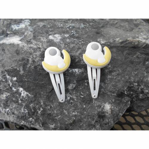 Astronaut,  Weltall  , Mond,  Haarklammern Haarschmuck  kawaii 