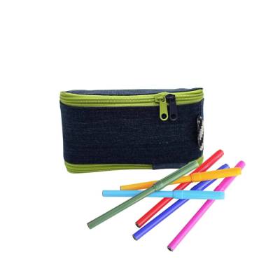 geräumiges Stifte-Mäppchen, Stifte-Tasche, Kosmetiktasche, Schlampermäppchen, Multibine, Utensilo, Krimskram