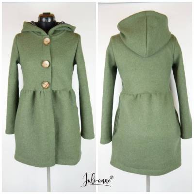 Damen Walk Jacke Jumi Grün Moosgrün