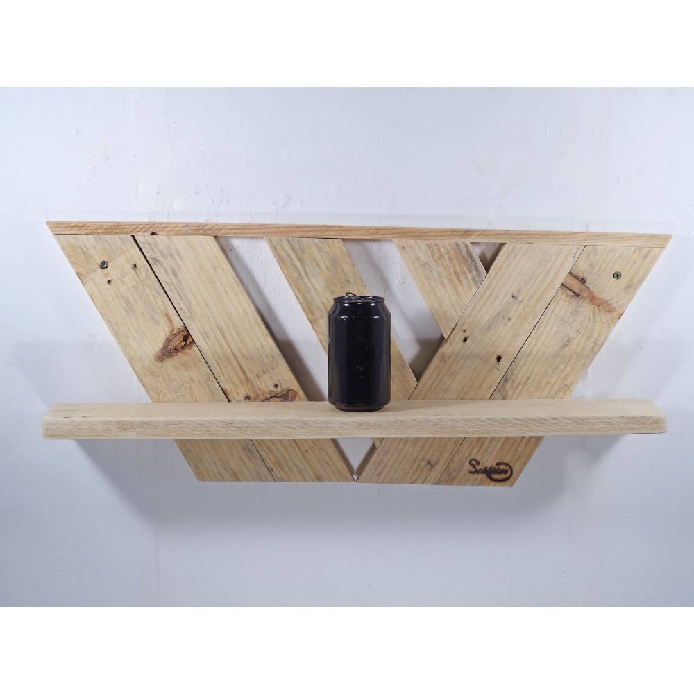 Wandregal, Regal, Palettenmöbel, Holzregal, Wandregal aus Palette, Holz, Wohndeko, deko Bild 10