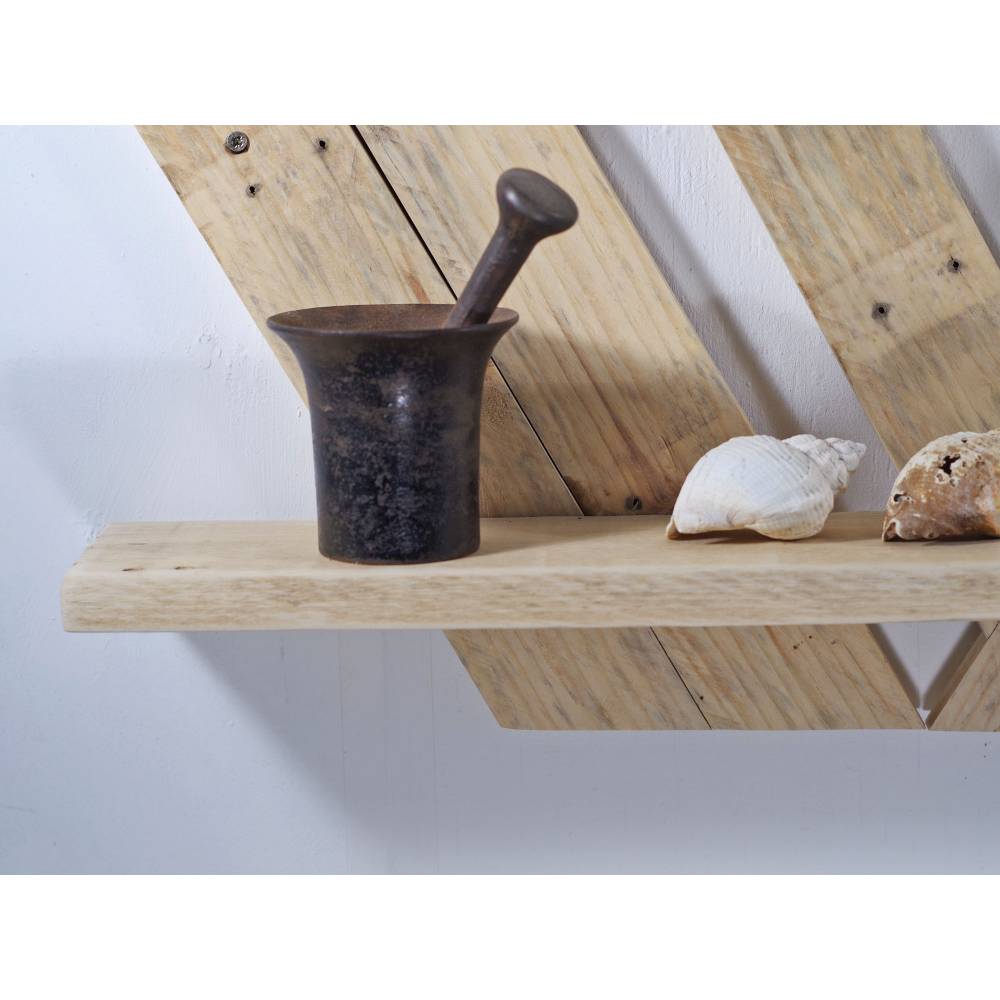 Wandregal, Regal, Palettenmöbel, Holzregal, Wandregal aus Palette, Holz, Wohndeko, deko Bild 4
