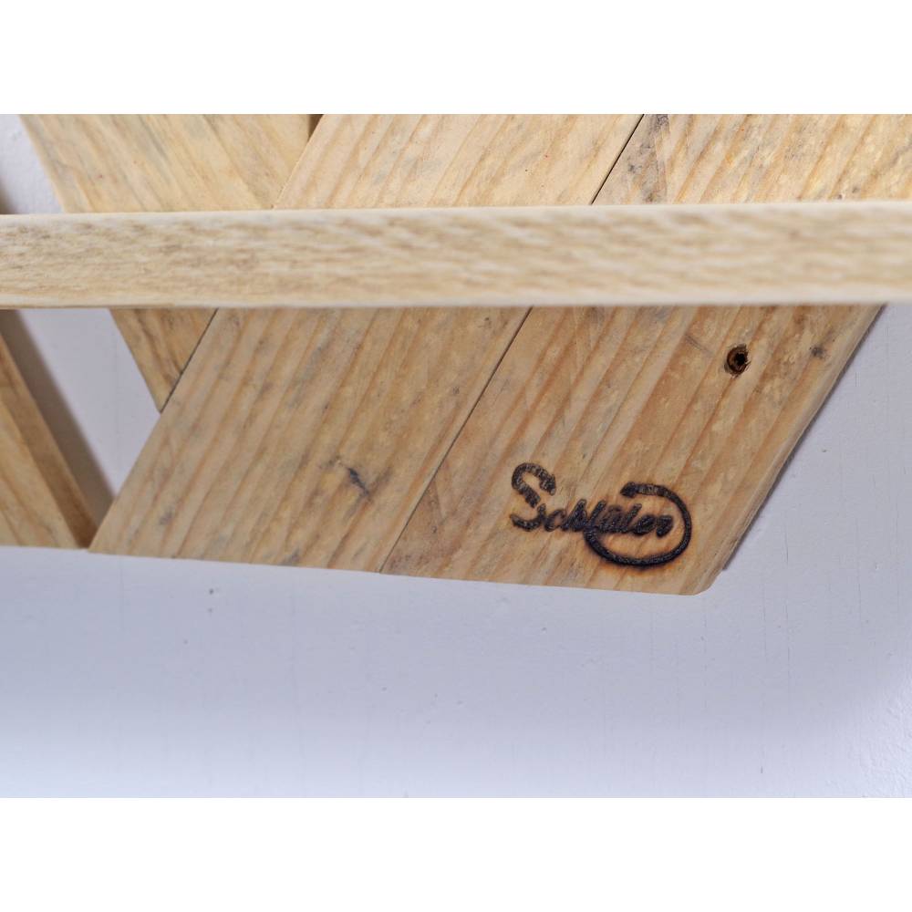 Wandregal, Regal, Palettenmöbel, Holzregal, Wandregal aus Palette, Holz, Wohndeko, deko Bild 8