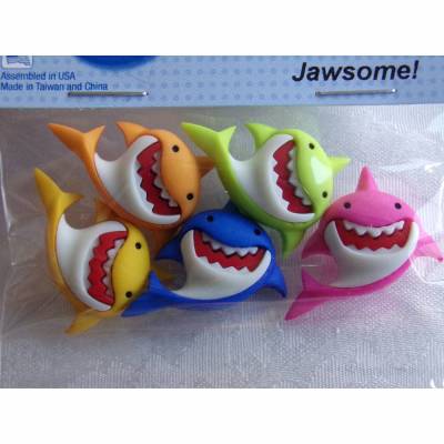 Dress it up Knöpfe    Hai    (1 Pck.)     Jawsome