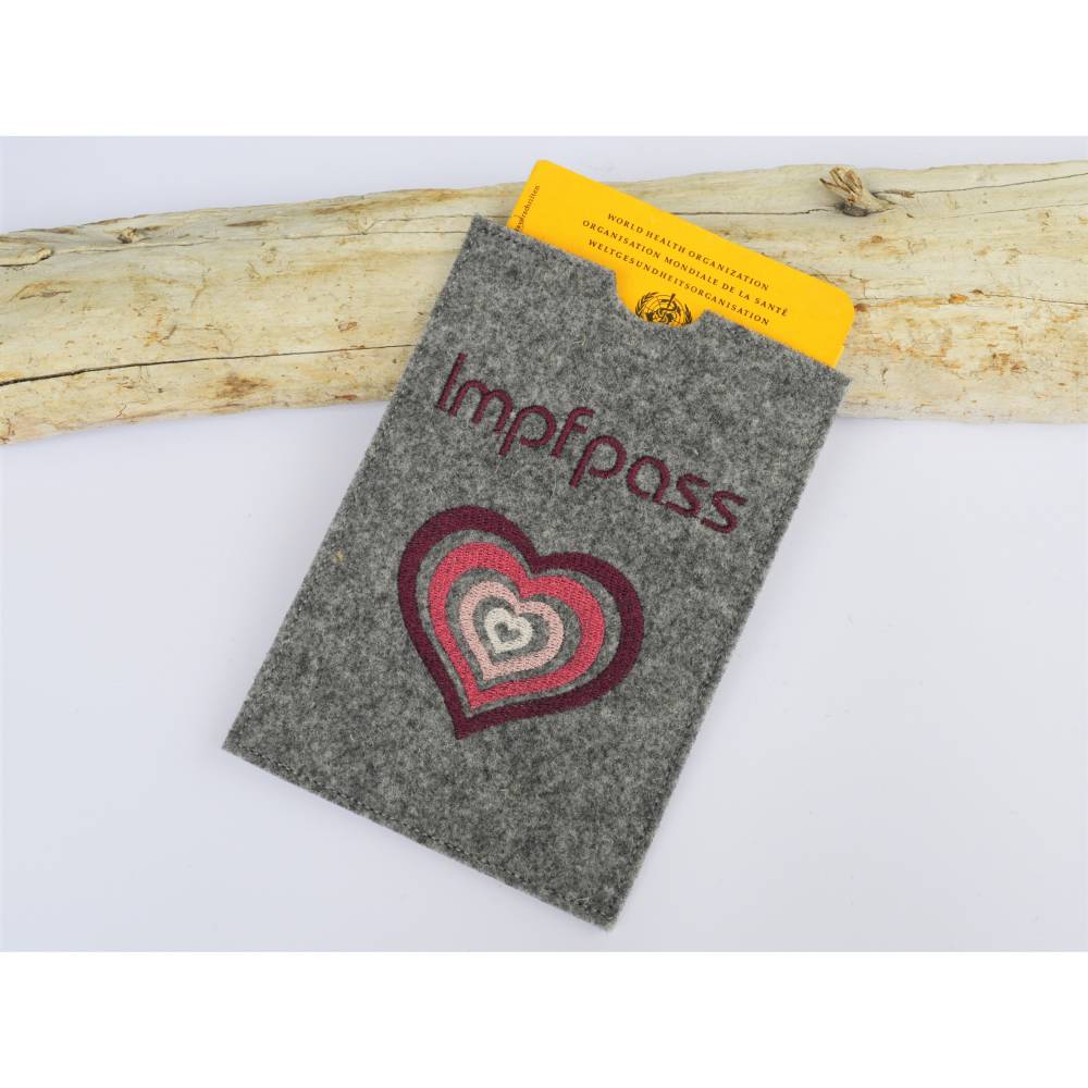Stickdatei Impfpass Impfpasshülle 8 Motive Bild 2