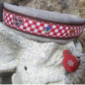 Hundehalsband BAYRISCH gepolstert