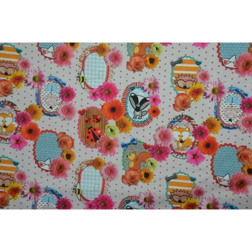 Cherry Picking Fabric Fever  50 cm x 140 cm Deko Baumwolle Swafing excl.