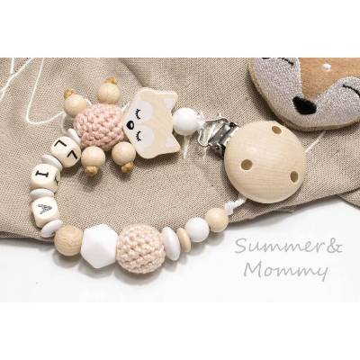 Schnullerkette mit Namen