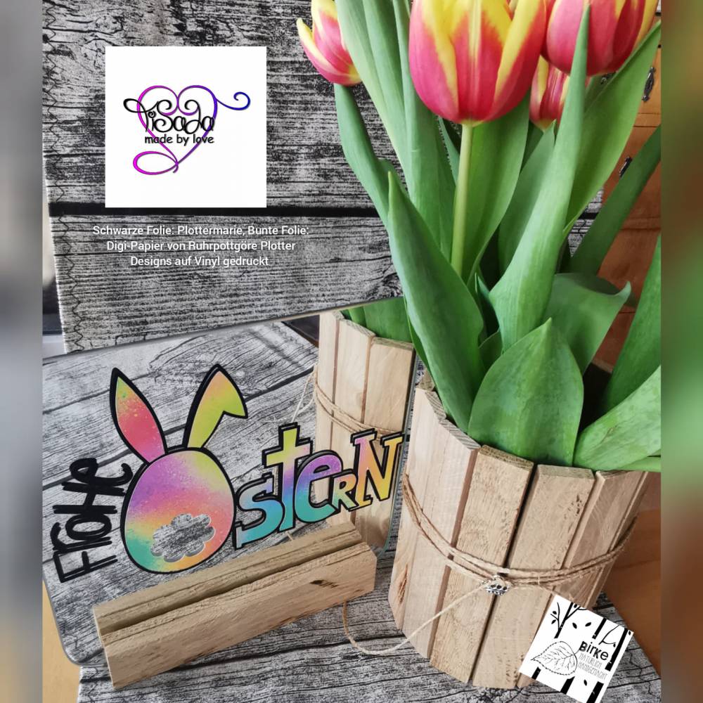 Plotterdatei "Ostern Spruch Variation" SVG, DXF, PNG inkl. Digistamps Bild 8