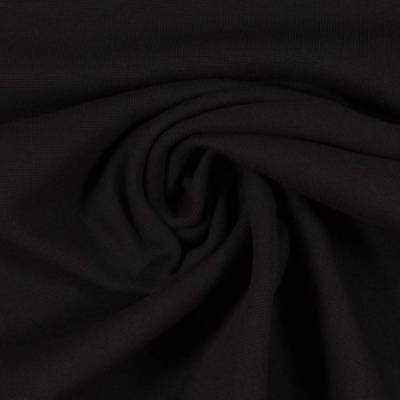 Bündchen, Schlauchware Schwarz