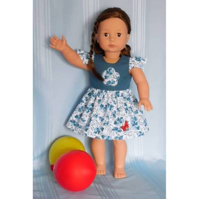 Puppenkleidung - Sommerkleid