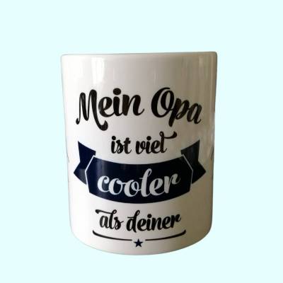 Die coolste Tasse für den coolsten Opa – bedruckte Kaffee-Tasse als Geschenk