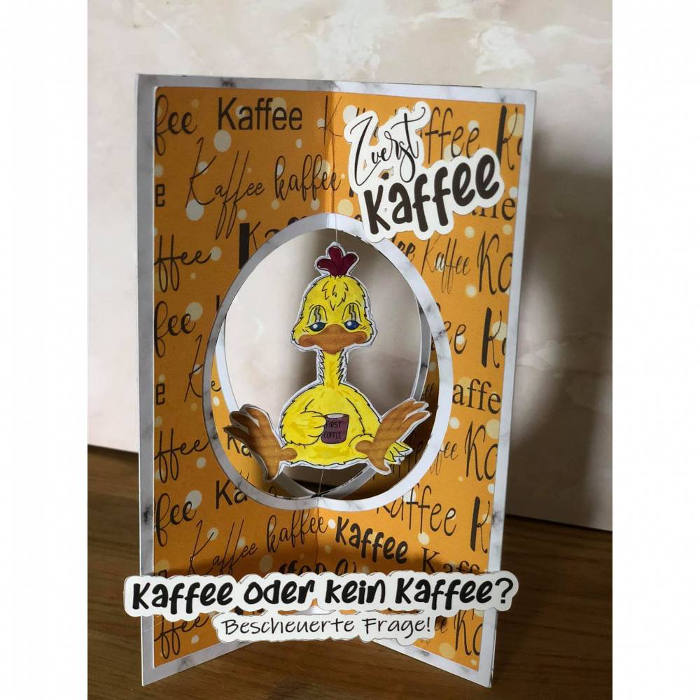 TiSaJa - Set Plotterdatei und ProStamp "Guten Morghahn" SVG PNG Digistamp Digipapier Sayings Kaffee Hahn Bild 3