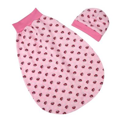 Baby Frühchen Mädchen Strampelsack Pucksack Schlafsack Sommer Winter Geschenk Geburt "Schmetterlinge"