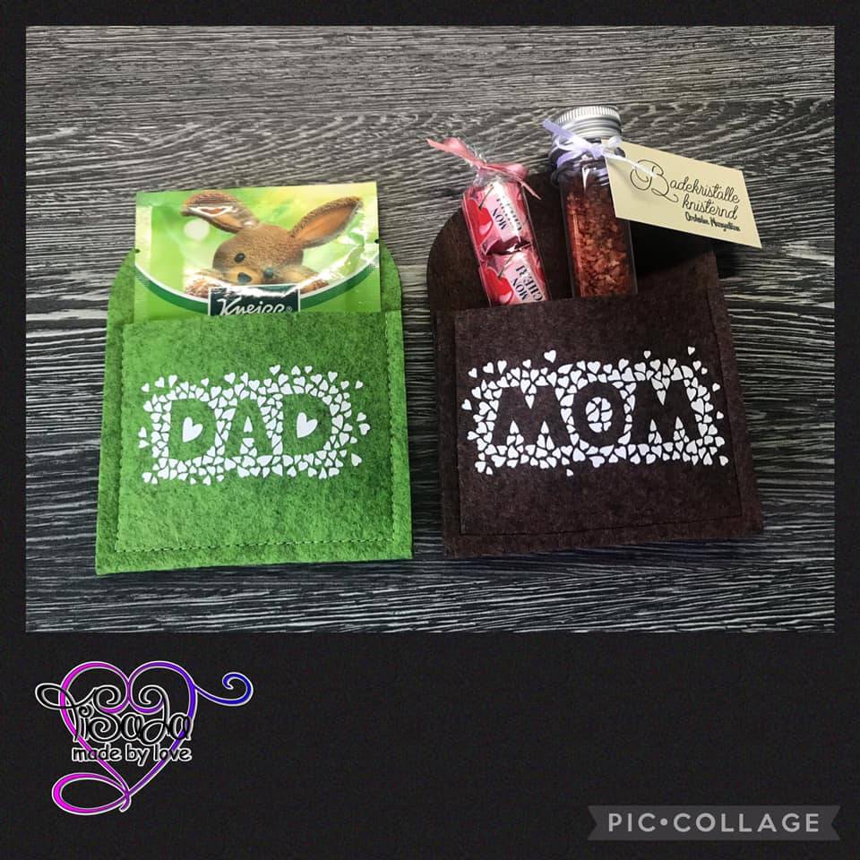 TiSaJa - Set Plotterdatei und Digistamps "Von Herzen" Mom Dad Love Home SVG DXF PNG Bild 5